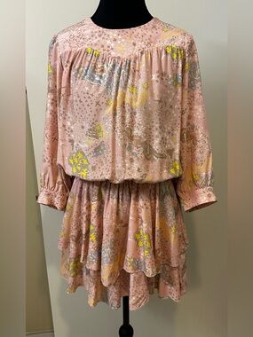 Zadig & Voltaire Rooka Print Glam Dress in XS.